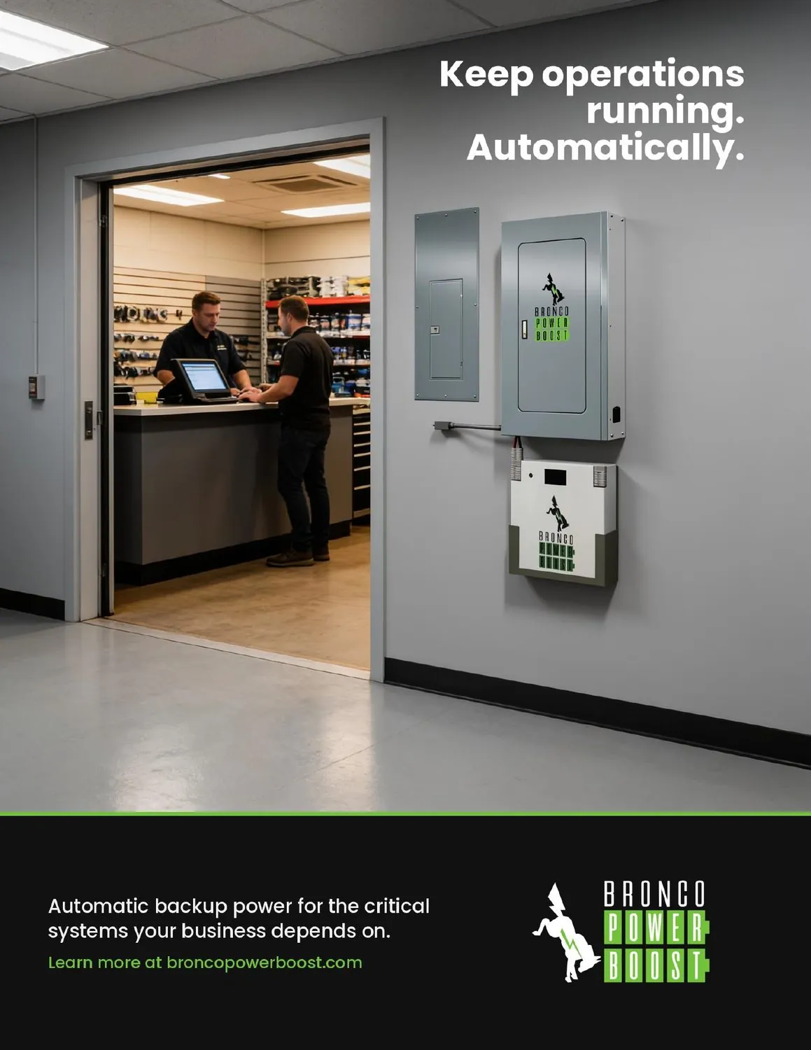 Commercial brochure cover
